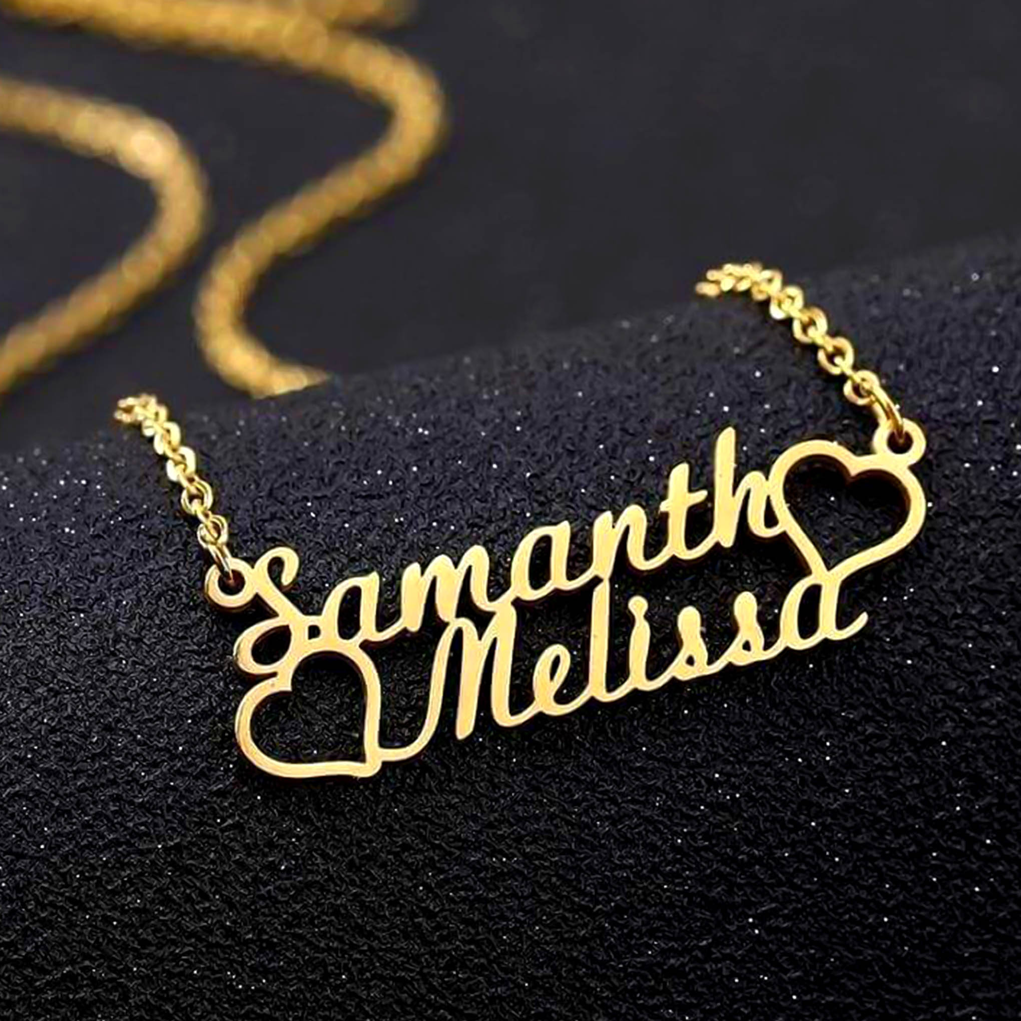 Name pendant deals for couples