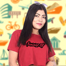 FEMINIST Feminism AF Crop Top Tees for Girls