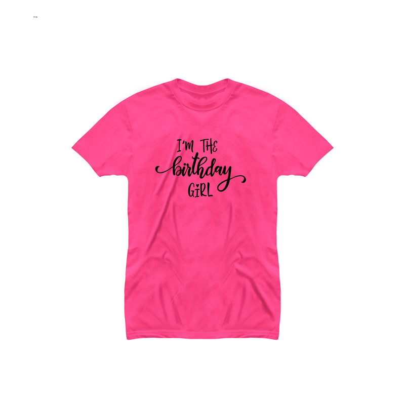 I am the Birthday Girl T-shirt for Girls