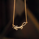 Personalized English Name Pendant