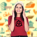 Karma Crop Top Tees for Girls