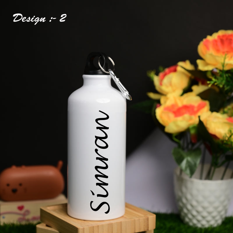 Customised Name Print Bottle For Her