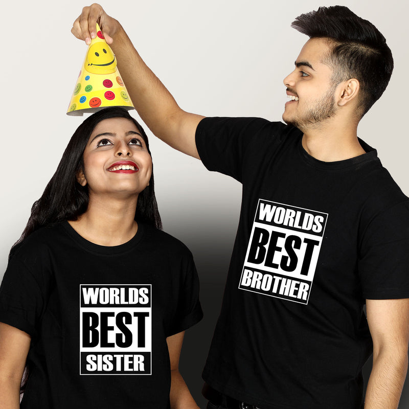 Worlds Best Sister & Brother Tees