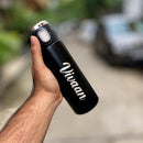 Personalised Temperature Bottle With Vaccum Cup