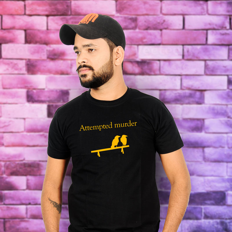 Attempted Murder T-shirt for Men