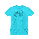 Live Love Travel T-shirt for Men