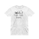 Live Love Travel T-shirt for Men