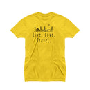 Live Love Travel T-shirt for Men