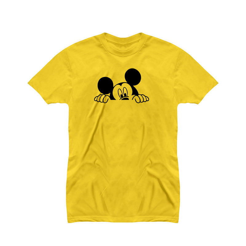 Peeking Mickey Mouse T-shirt for Men