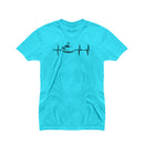 Coffee Heartbeat T-shirt for Men