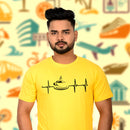 Coffee Heartbeat T-shirt for Men