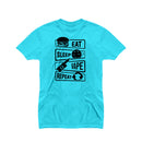 Eat Sleep Vape Repeat T-shirt for Men