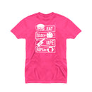 Eat Sleep Vape Repeat T-shirt for Men