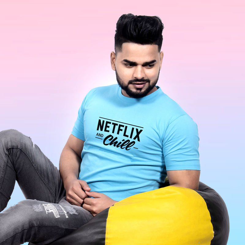Netflix and Chill T-shirt for Men