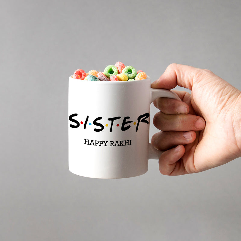 Happy Rakhi Sister Coffee Mug
