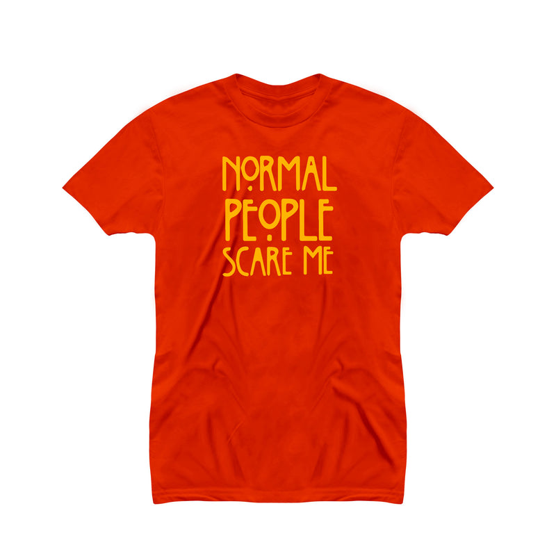 Normal People Scare Me T-shirt for Girls