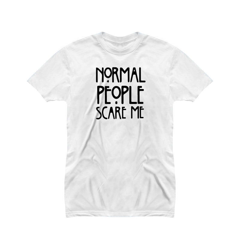 Normal People Scare Me T-shirt for Girls