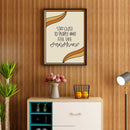 Stay Close To People Who Feel Like Sunshine Wall Frame