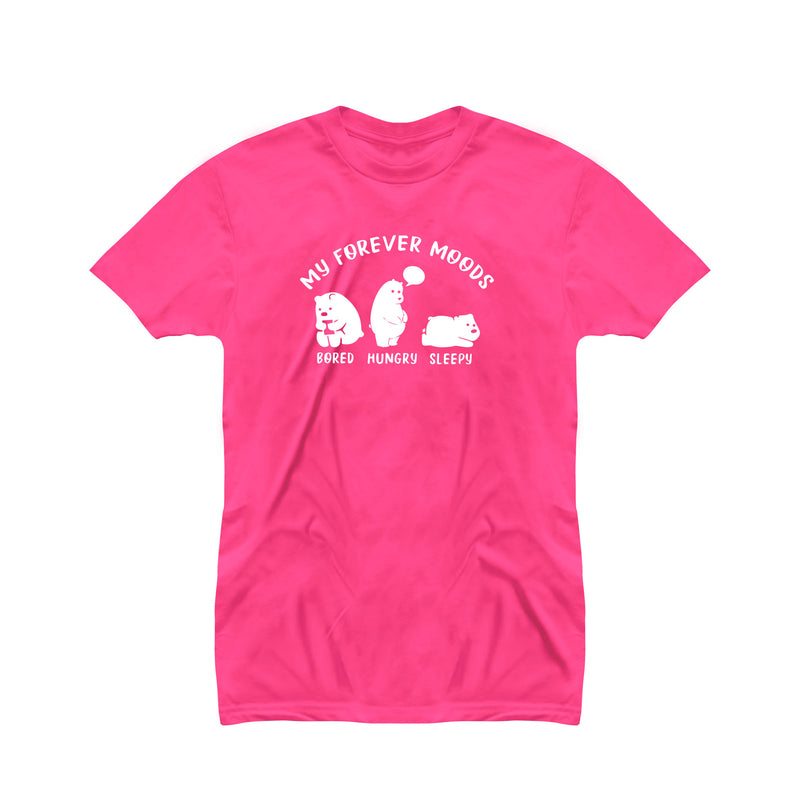 My Forever Moods Panda Design T-shirt for Girls