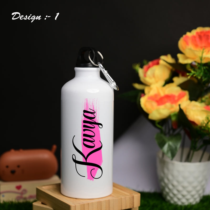 Customised Name Print Bottle For Her