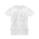 White Color Half Sleeve Round Neck Plain Tees for Men