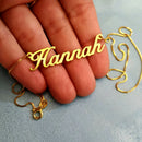 Personalized English Name Pendant