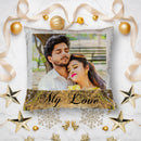 Personalized Square Sequin Cushion