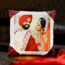 Personalized Square Sequin Cushion